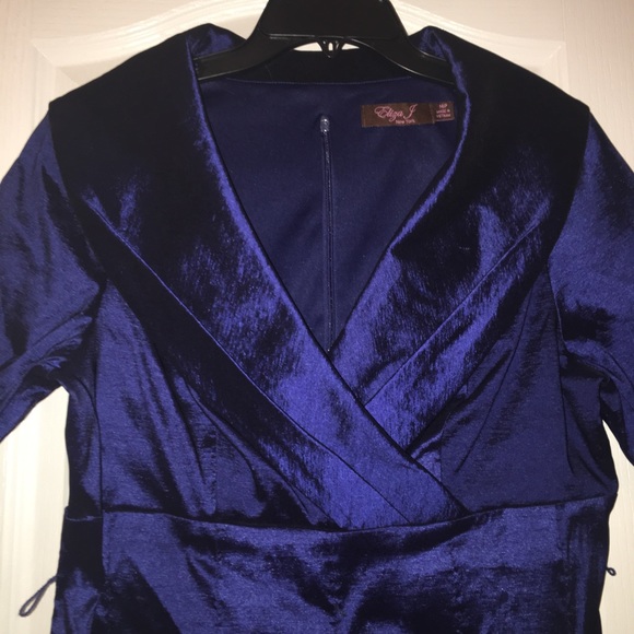 Eliza Dress Audrey Hepburn style blue - Picture 4 of 6